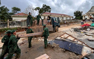 Border guards actively support completion of schools in border areas